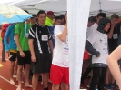 Running in the rain ... 